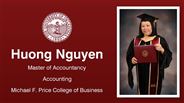 Huong Nguyen - Master of Accountancy - Accounting - Michael F. Price College of Business