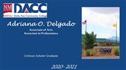 Adriana O. Delgado - Crimson Scholar Graduate