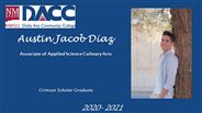 Austin Jacob Diaz - Crimson Scholar Graduate