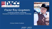 Oscar Rey Guzman - Crimson Scholar Graduate
