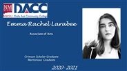 Emma Rachel Larabee - Crimson Scholar Graduate - Meritorious Graduate