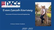 Evan Isaiah Narvaez - Crimson Scholar Graduate