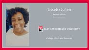 Lissette Julien - Bachelor of Arts - Communication