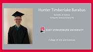 Hunter Timberlake Barabas - Bachelor of Science - Computer Security