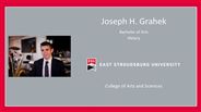 Joseph H. Grahek - Bachelor of Arts - History
