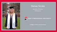 Denay Sicsko - Bachelor of Science - Mathematics