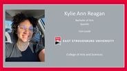 Kylie Ann Reagan - Bachelor of Science - Business Management - Cum Laude
