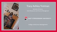 Tracy Ashley Trotman - Bachelor of Science - Hotel Restaurant and Tourism Management