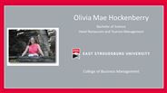 Olivia Mae Hockenberry - Bachelor of Science - Recreation and Leisure Service Management