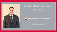 Charles Martin Falteich Jr. - Bachelor of Science - Middle Level Education