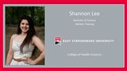 Shannon Lee - Bachelor of Science - Athletic Training