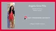 Angela Gina Pilla - Bachelor of Science - Athletic Training