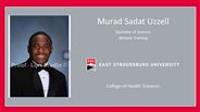 Murad Sadat Uzzell - Bachelor of Science - Athletic Training