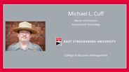 Michael L. Cuff - Master of Education - Instructional Technology