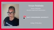 Vivian Robledo - Doctor of Education - Education Leadership & Administration