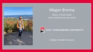 Megan Brenny - Master of Public Health - Public Health/Community Health