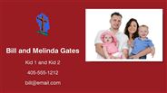 Bill and Melinda Gates - Bill and Melinda Gates - Kid 1 and Kid 2 - 405-555-1212 - bill@email.com