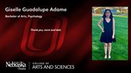 Giselle Adame - Giselle Guadalupe Adame - Giselle Guadalupe Adame - Bachelor of Arts - Psychology