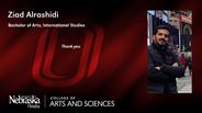 Ziad Alrashidi - Ziad Alrashidi - Bachelor of Arts - International Studies