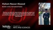 Hisham Alsaeed - Hisham Nasser Alsaeed - Bachelor of Arts - International Studies