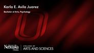 Karla Avila Juarez - Karla Juarez - Karla E. Avila Juarez - Bachelor of Arts - Psychology