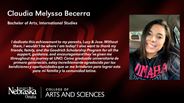 Claudia Becerra - Claudia Melyssa Becerra - Bachelor of Arts - International Studies