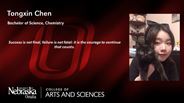 Tongxin Chen - Tongxin Chen - Bachelor of Science - Chemistry