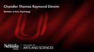 Chandler Eitreim - Chandler Thomas Raymond Eitreim - Bachelor of Arts - Psychology