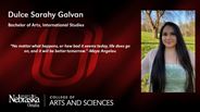 Dulce Galvan - Dulce Sarahy Galvan - Bachelor of Arts - International Studies