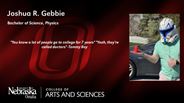 Joshua Gebbie - Joshua R. Gebbie - Bachelor of Science - Physics