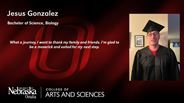Jesus Gonzalez - Jesus Gonzalez - Bachelor of Science - Biology