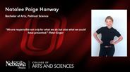 Natalee Hanway - Natalee Paige Hanway - Bachelor of Arts - Political Science