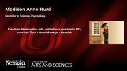 Madison Hurd - Madison Anne Hurd - Bachelor of Science - Psychology