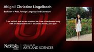 Abigail Lingelbach - Abigail Christine Lingelbach - Bachelor of Arts - Foreign Language and Literature