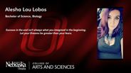 Alesha Lobos - Alesha Lou Lobos - Bachelor of Science - Biology