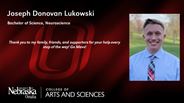 Joseph Lukowski - Joseph Donovan Lukowski - Bachelor of Science - Neuroscience