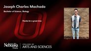 Joseph Machado - Joseph Charles Machado - Bachelor of Science - Biology
