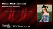 Melissa Martinez Muñoz - Melissa Muñoz - Melissa Martinez Muñoz - Bachelor of Science - Neuroscience