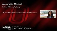 Alexandria Mitchell - Alexandria Mitchell - Bachelor of Science - Psychology