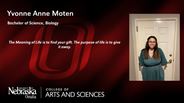 Yvonne Moten - Yvonne Anne Moten - Bachelor of Science - Biology