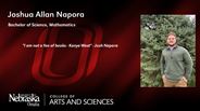 Joshua Napora - Joshua Allan Napora - Bachelor of Science - Mathematics