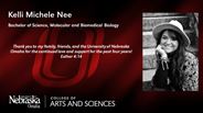 Kelli Nee - Kelli Michele Nee - Bachelor of Science - Molecular and Biomedical Biology