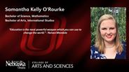 Samantha O'Rourke - Samantha Kelly O'Rourke - Bachelor of Science - Mathematics - Bachelor of Arts
