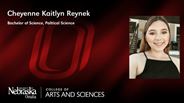 Cheyenne Reynek - Cheyenne Kaitlyn Reynek - Bachelor of Science - Political Science
