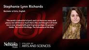 Stephanie Richards - Stephanie Lynn Richards - Bachelor of Arts - English