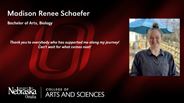 Madison Scheafer - Madison Renee Scheafer - Bachelor of Arts - Biology