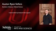 Austen Sellers - Austen Ryan Sellers - Bachelor of Science - Political Science
