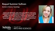Raquel Sullivan - Raquel Summer Sullivan - Bachelor of Science - Psychology