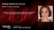 Ashley Turner - Ashley Katherine Turner - Bachelor of Science - Psychology