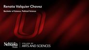 Renata Valquier Chavez - Renata Chavez - Renata Valquier Chavez - Bachelor of Science - Political Science